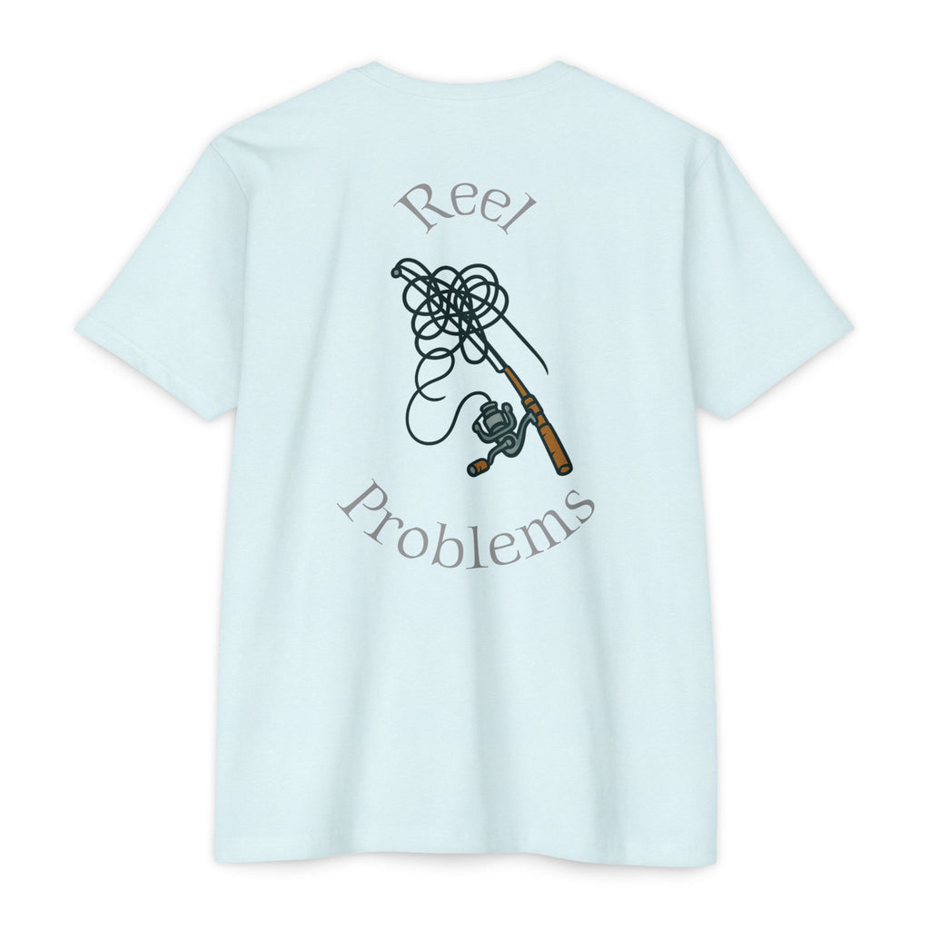 🎣☸️Reel Problems T-Shirt – Funny Fishing Tee by Smart & Funny Brand