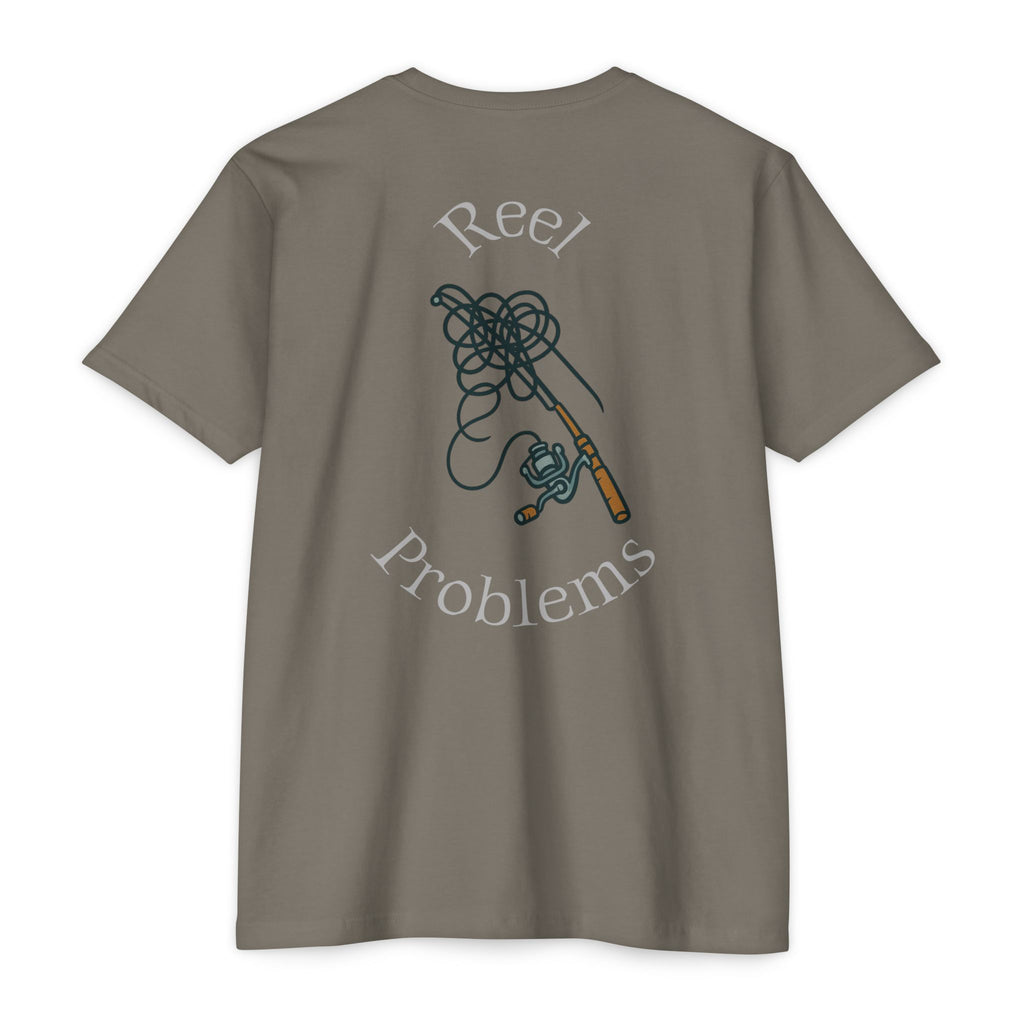 🎣☸️Reel Problems T-Shirt – Funny Fishing Tee by Smart & Funny Brand