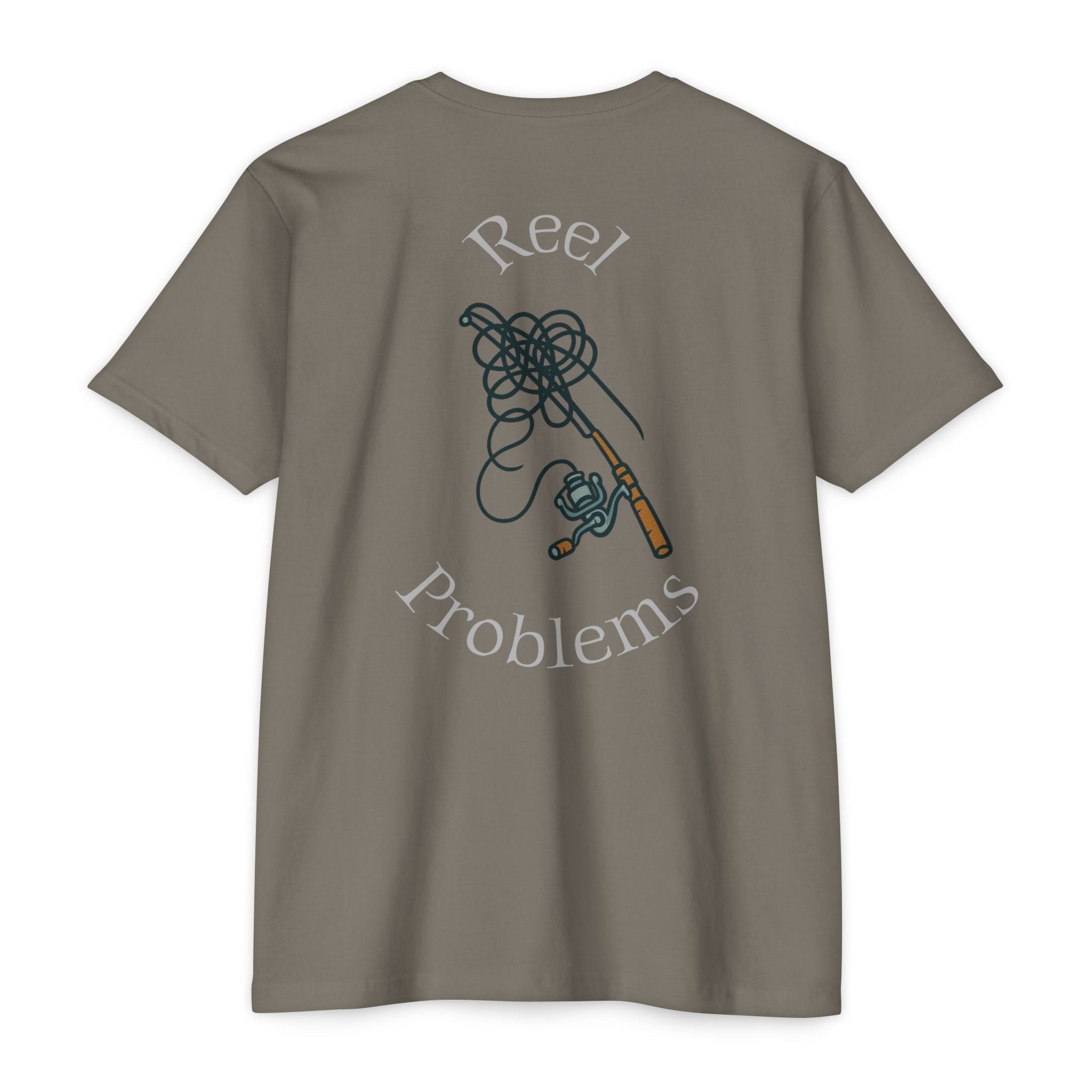 🎣☸️Reel Problems T-Shirt – Funny Fishing Tee by Smart & Funny Brand