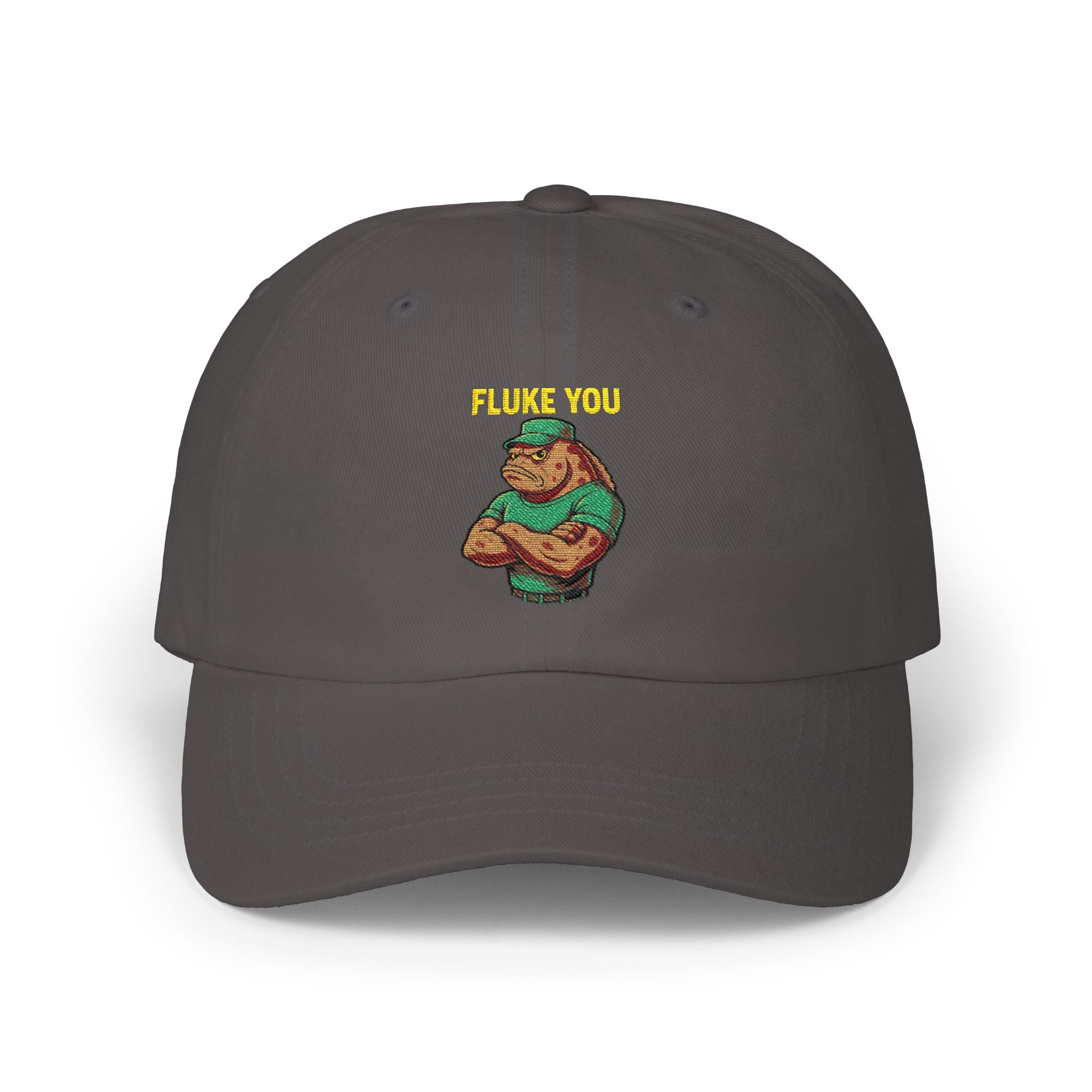 Funny fishing fluke you fish hat