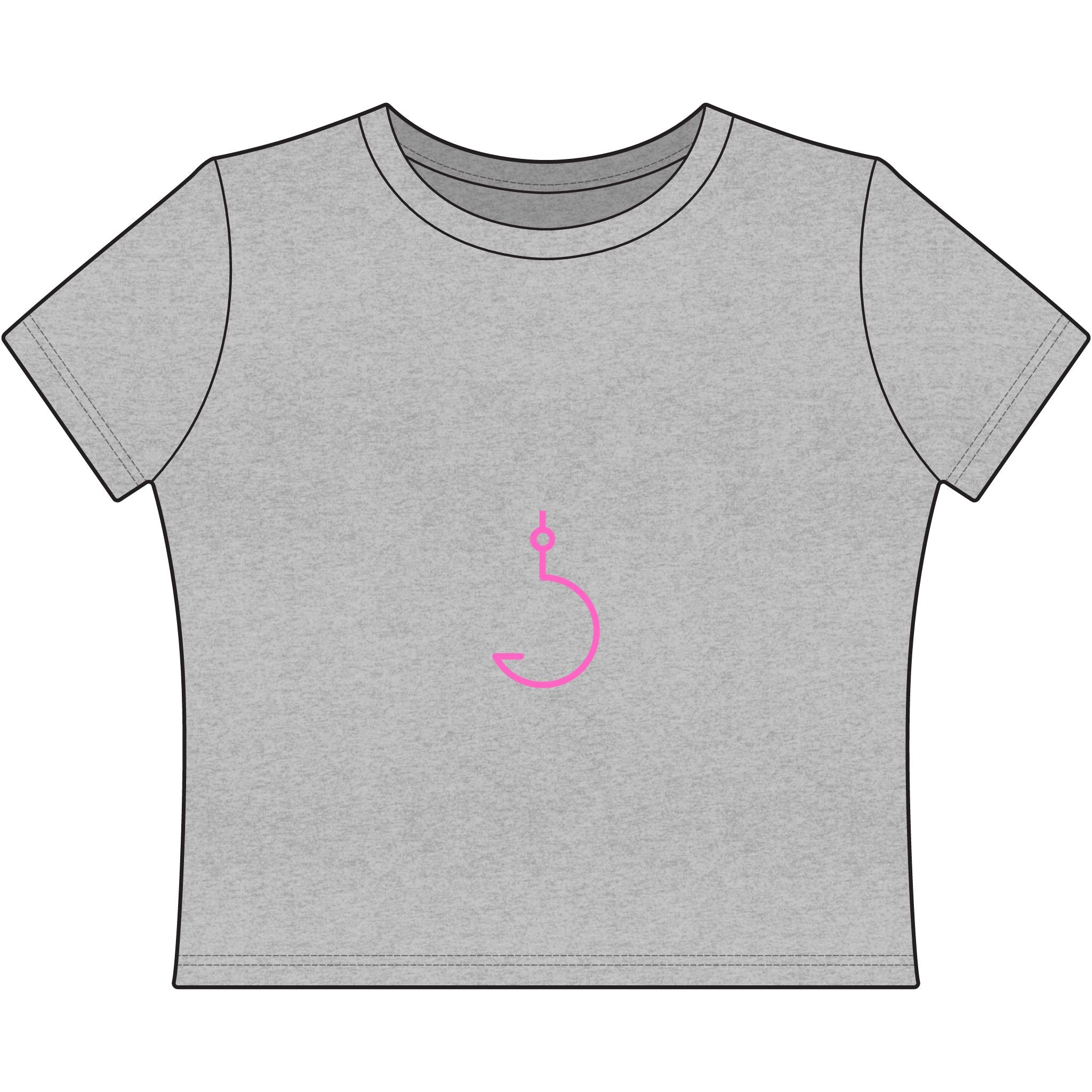 Women’s Trendy Baby Tee – Cropped Fitted Short Sleeve Top (S–5XL) | Lightweight Modern Streetwear Tee