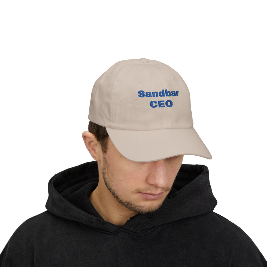 Sandbar CEO Hat, Casual Unisex Baseball Cap