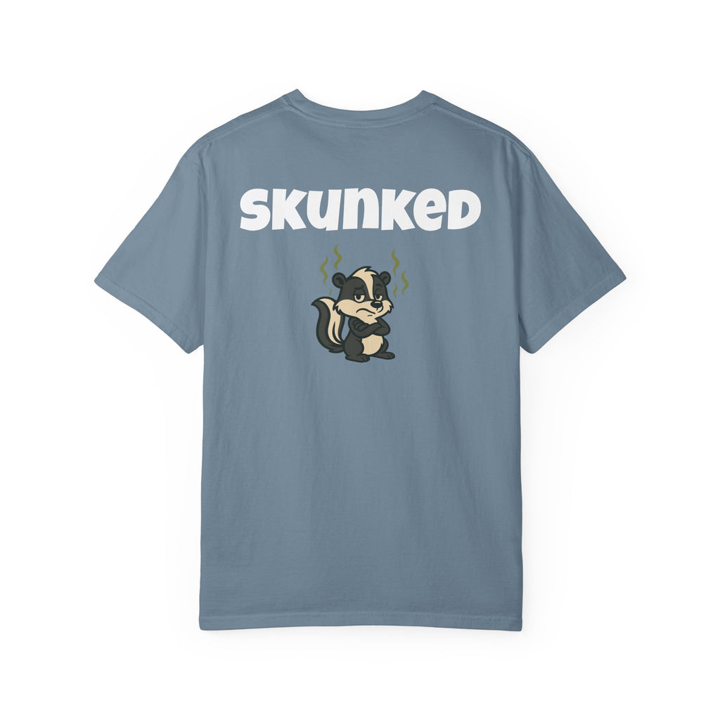 Funny fishing skunked tee