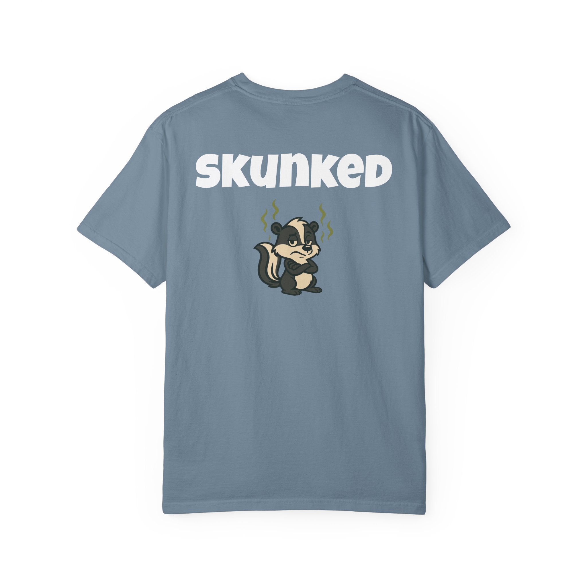 Funny fishing skunked tee