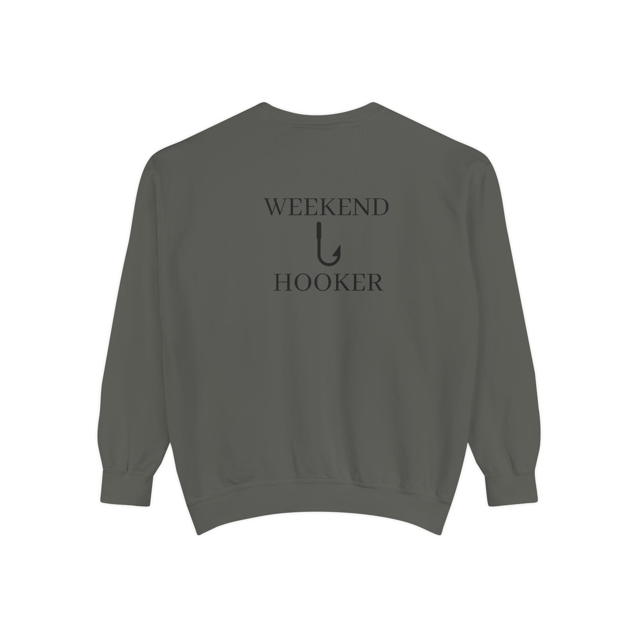 Funny fishing weekend hooker sweatshirt