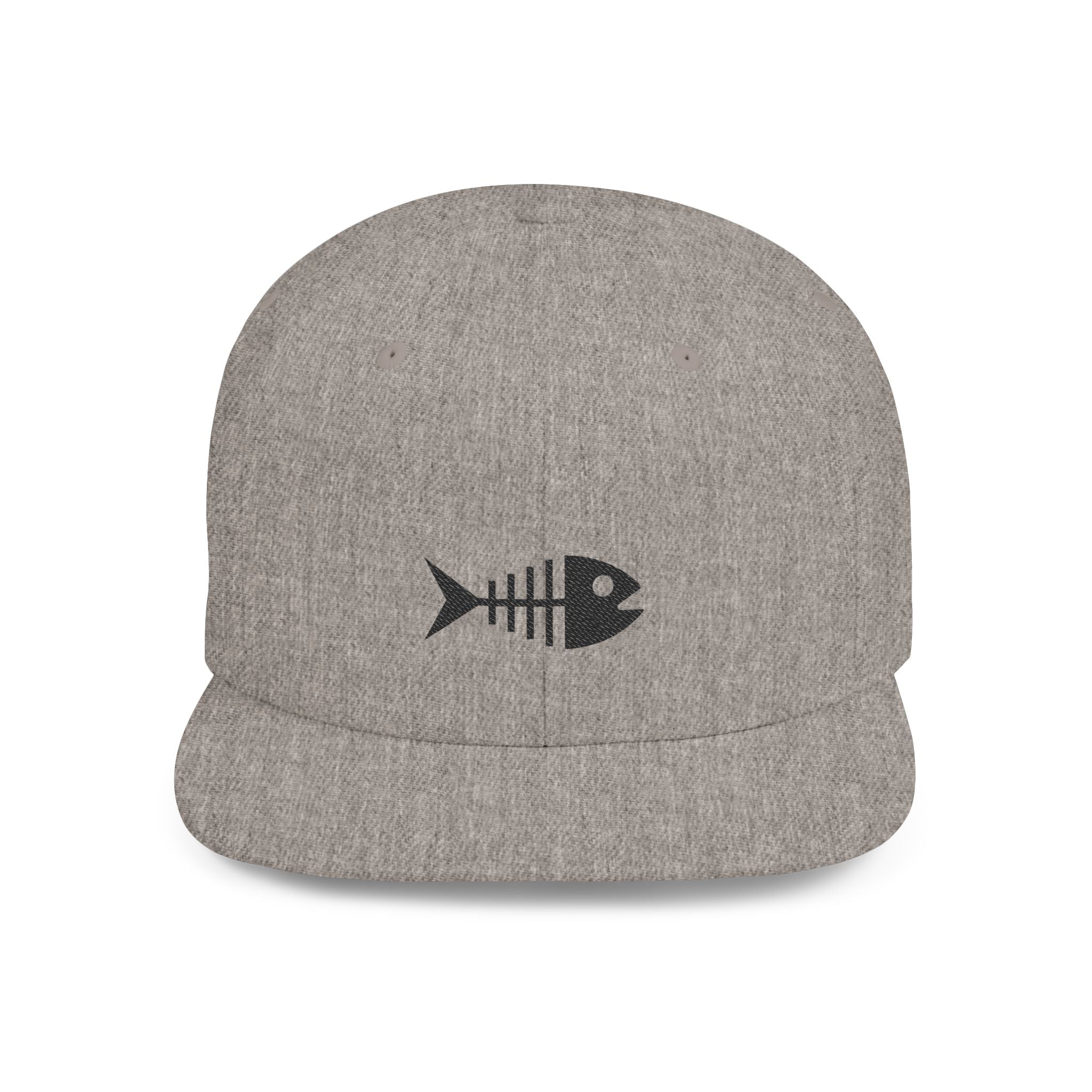 Funny fish are afraid of me skeleton fish hat