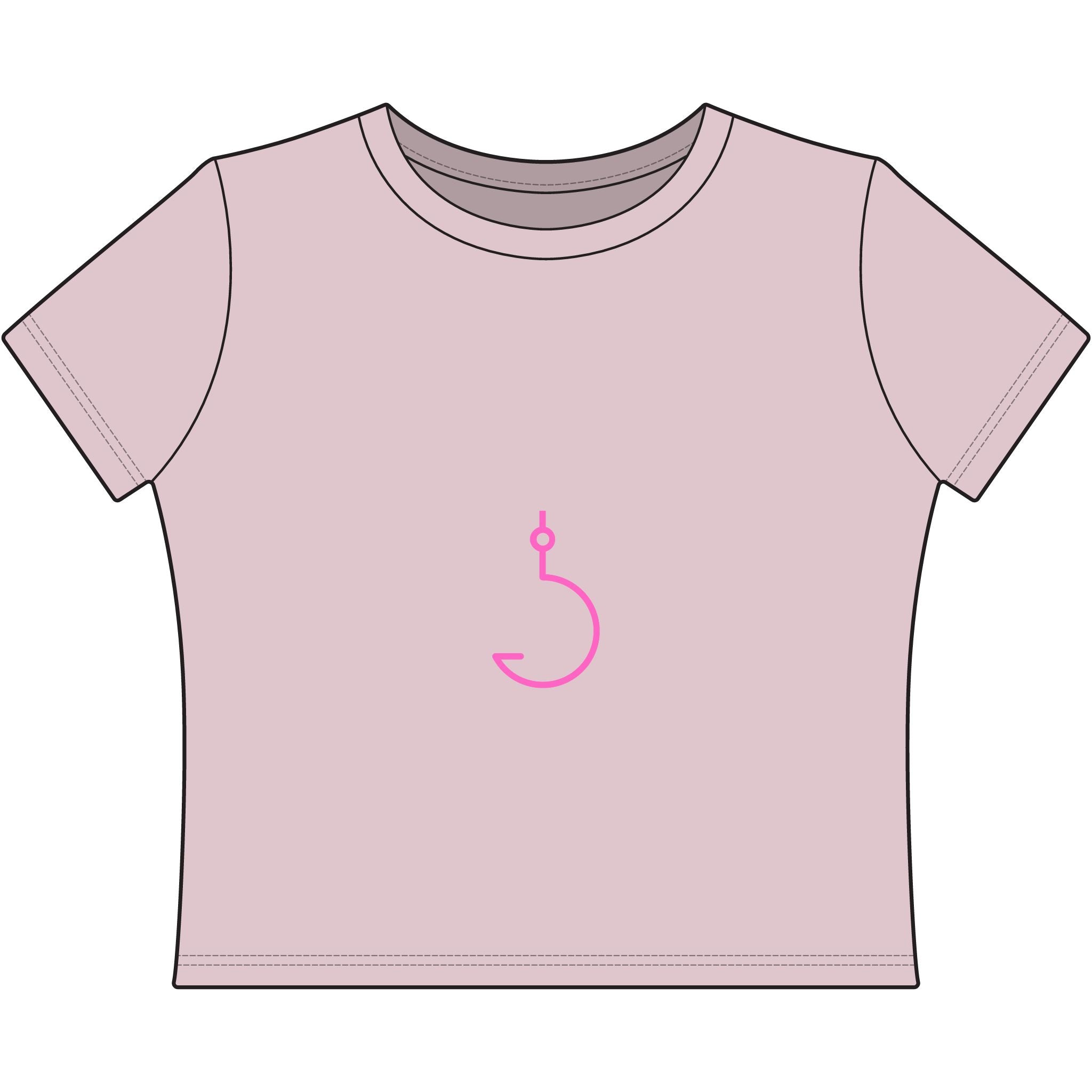 Women’s Trendy Baby Tee – Cropped Fitted Short Sleeve Top (S–5XL) | Lightweight Modern Streetwear Tee