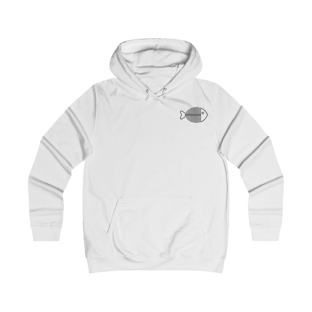 Funny fishing skeleton fish hoodie 