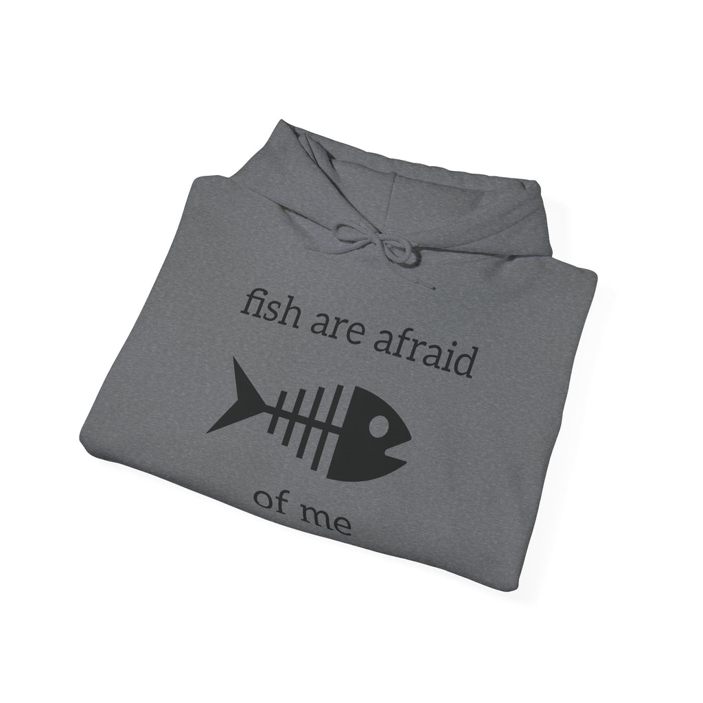 Funny fishing skeleton fish hoodie