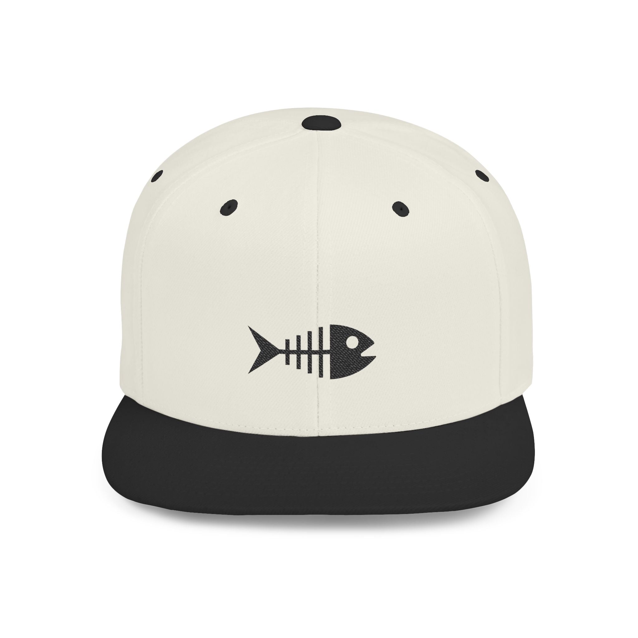 Funny fish are afraid of me skeleton fish hat