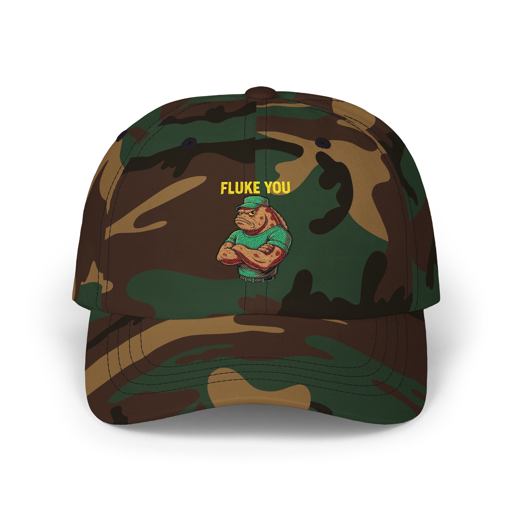 Funny fishing fluke you fish hat