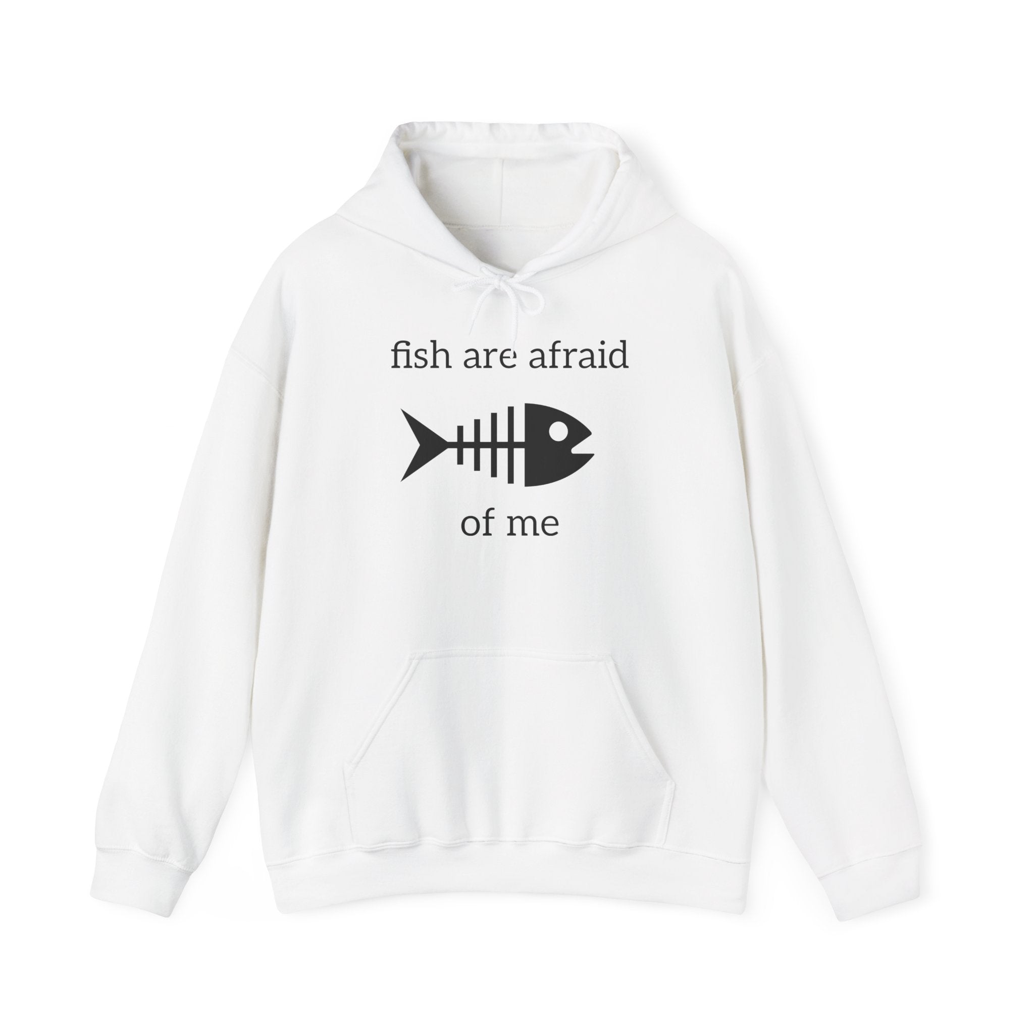 Funny fishing skeleton fish hoodie