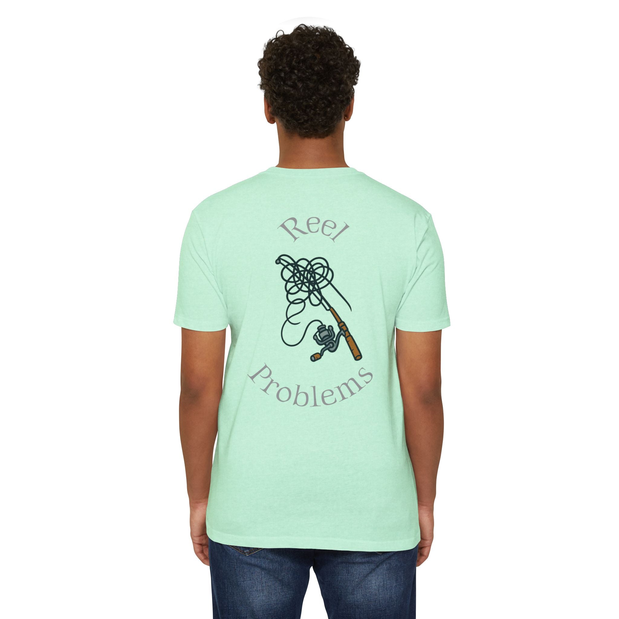 🎣☸️Reel Problems T-Shirt – Funny Fishing Tee by Smart & Funny Brand
