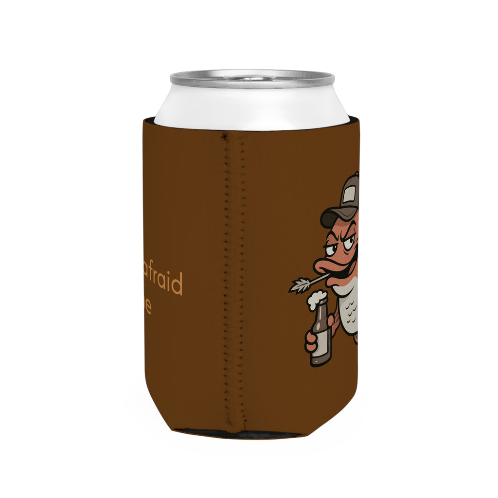 Funny fishing fish are afraid of me can cooler sleeve 
