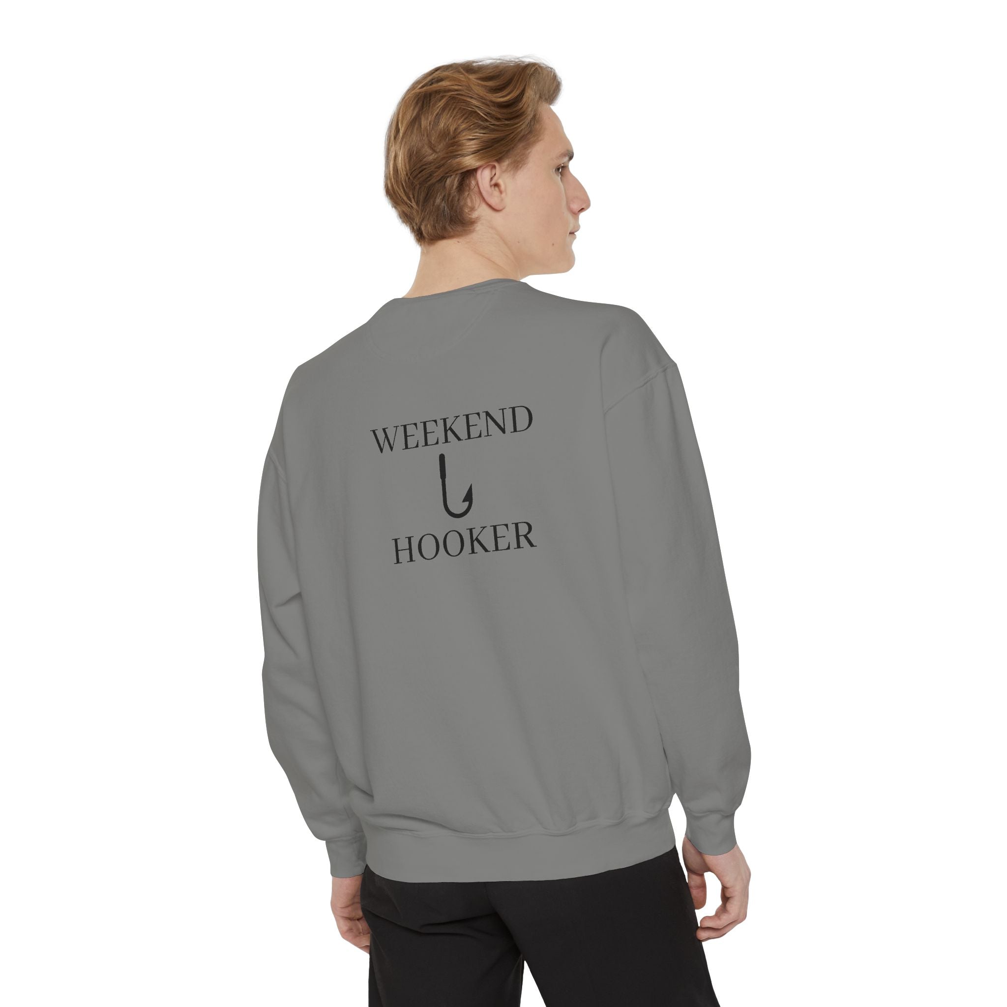 Funny fishing weekend hooker sweatshirt