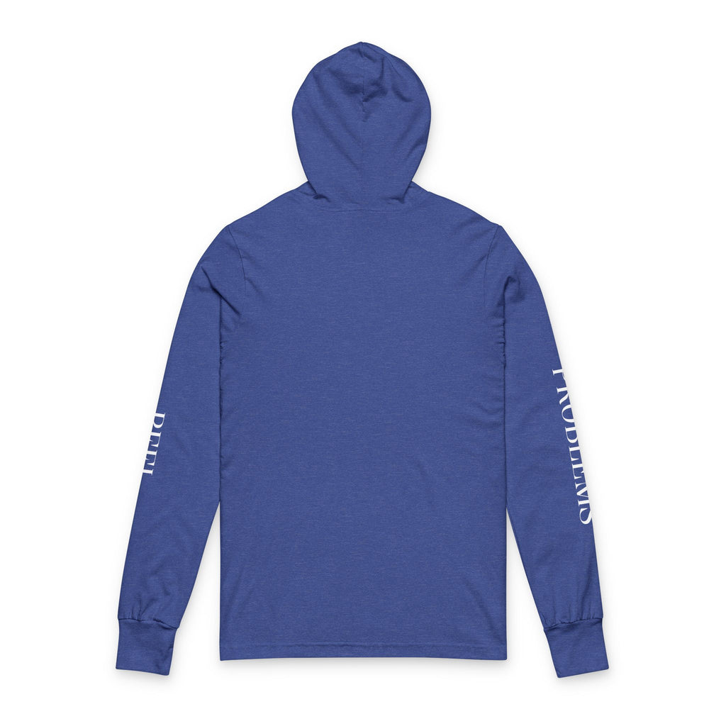 Funny fishing reel problems hooded tee