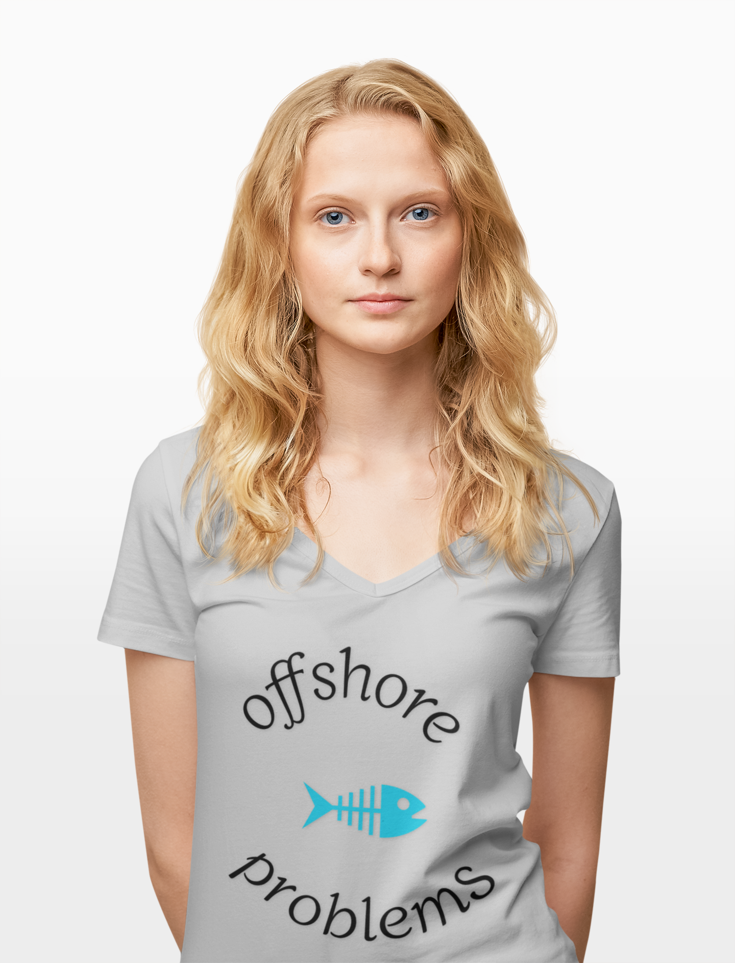 Ladies’ V-Neck Graphic Tee | Fun, Flattering & Ultra-Soft