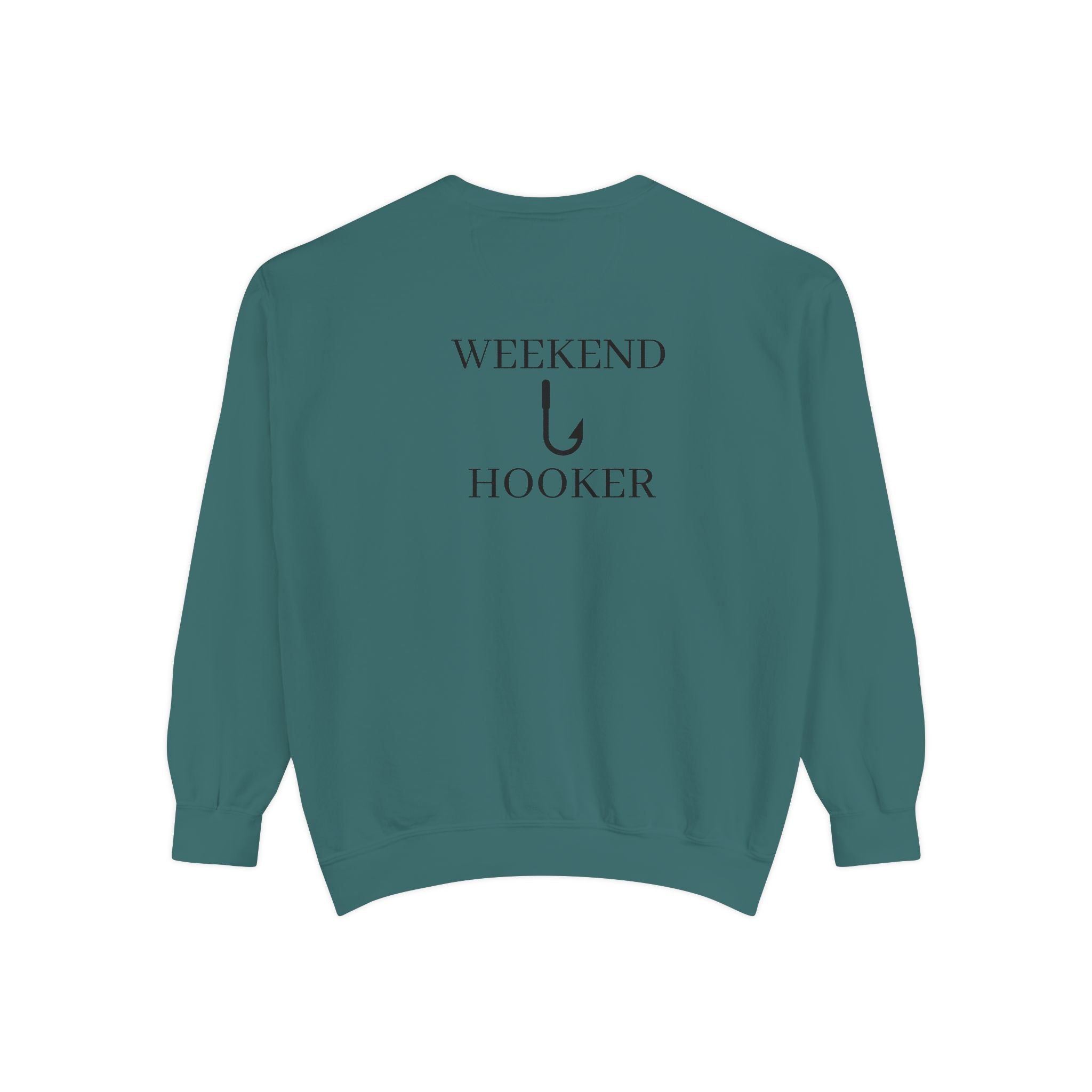 Funny fishing weekend hooker sweatshirt