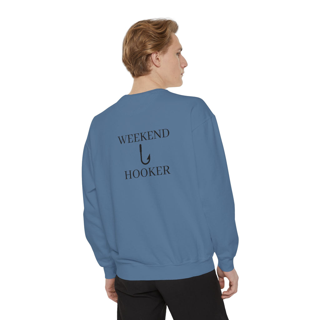 Funny fishing weekend hooker sweatshirt