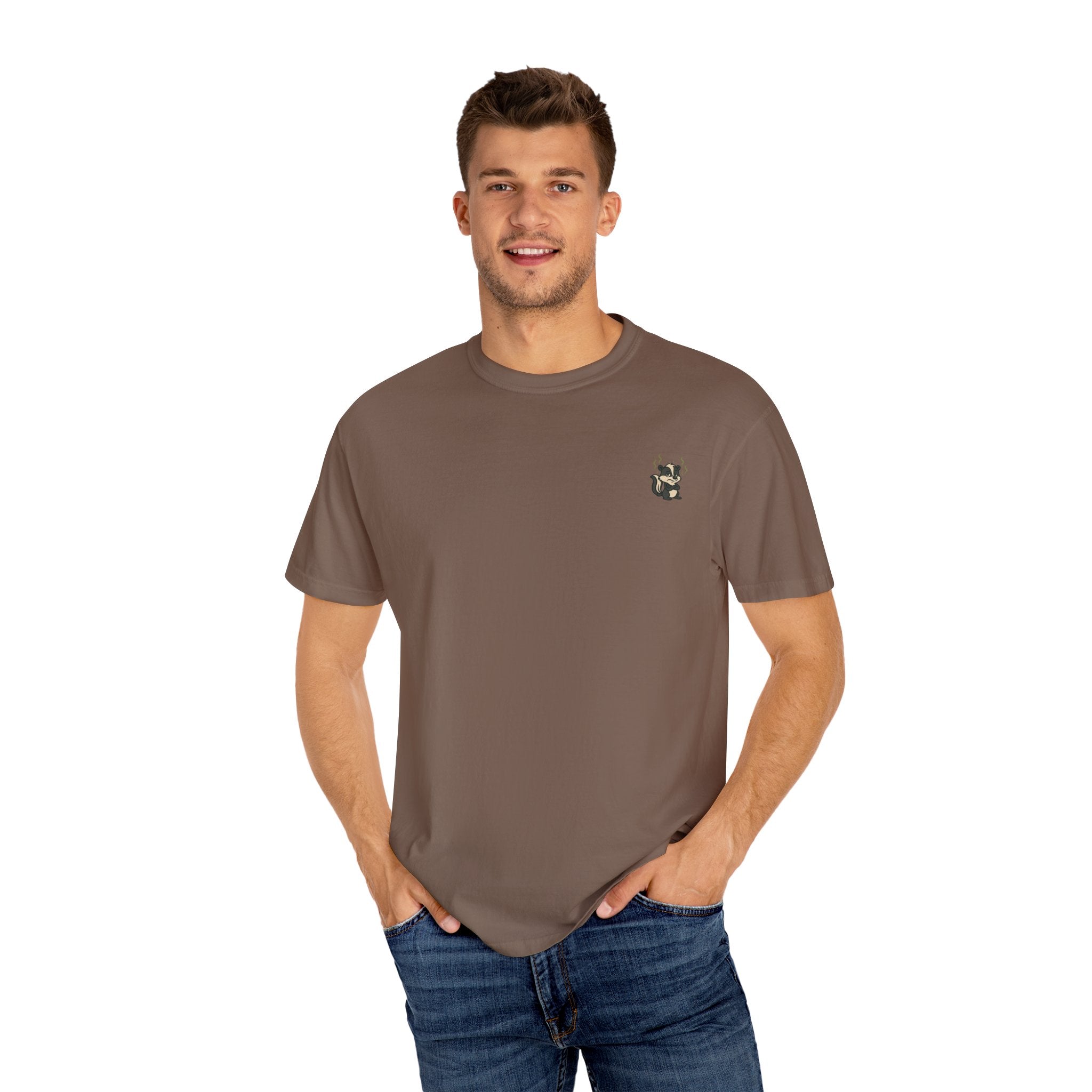 Funny fishing skunked tee
