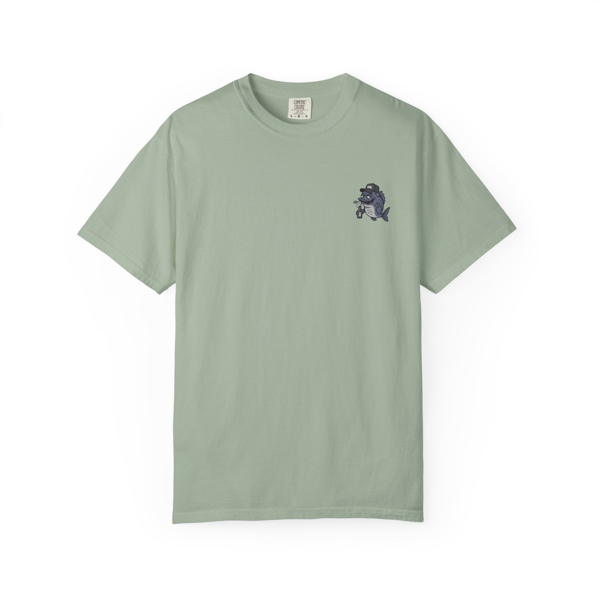 Funny fishing fish are afraid of me tee