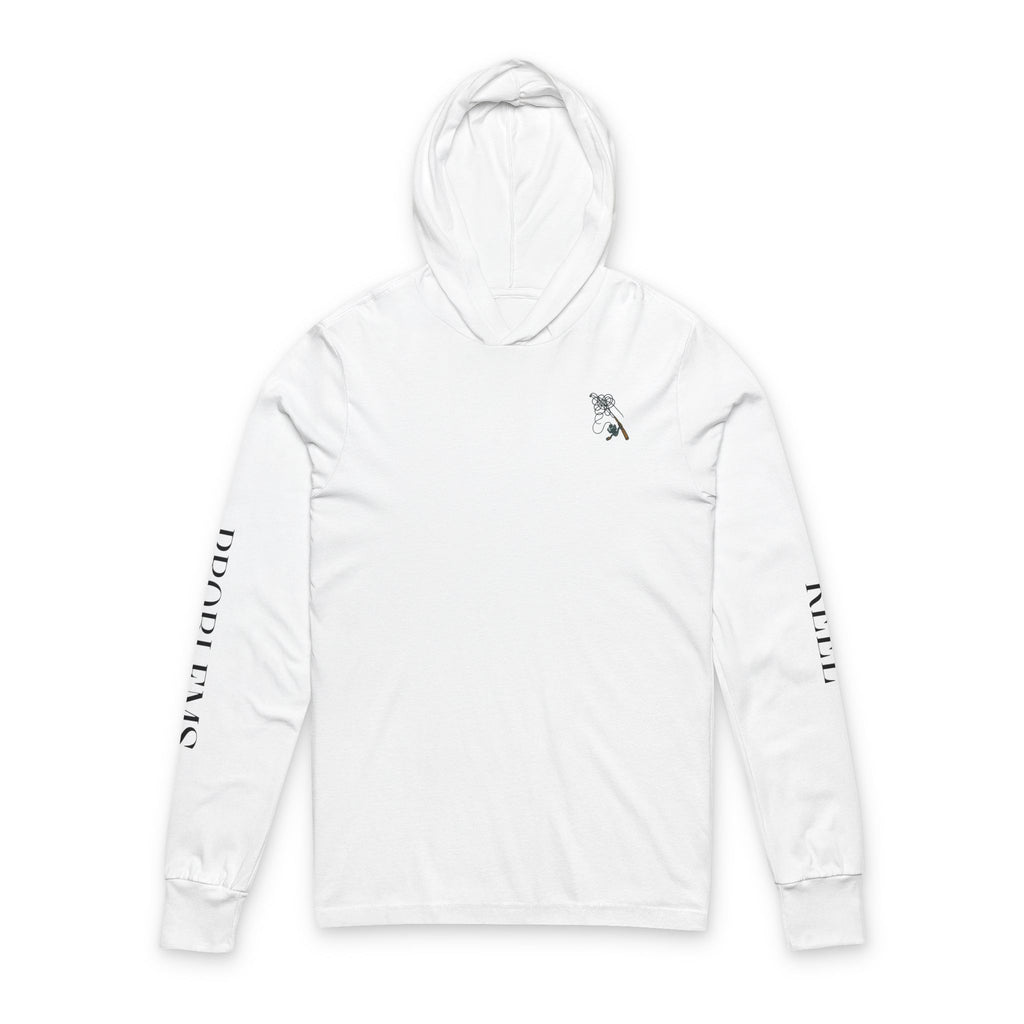 Funny fishing reel problems hooded tee