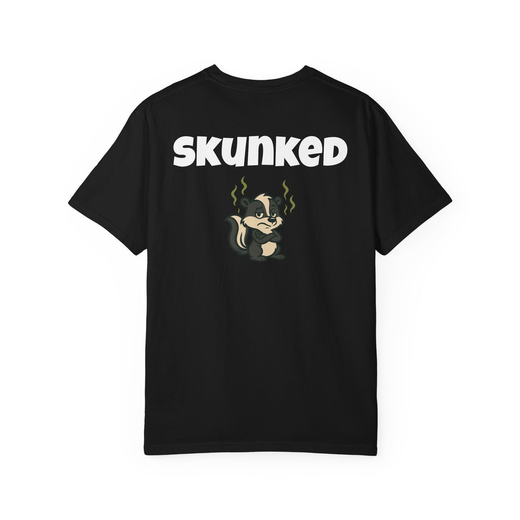 Funny fishing skunked tee