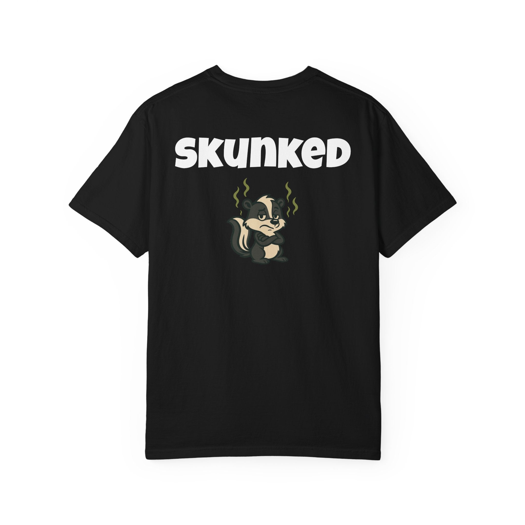 Funny fishing skunked tee