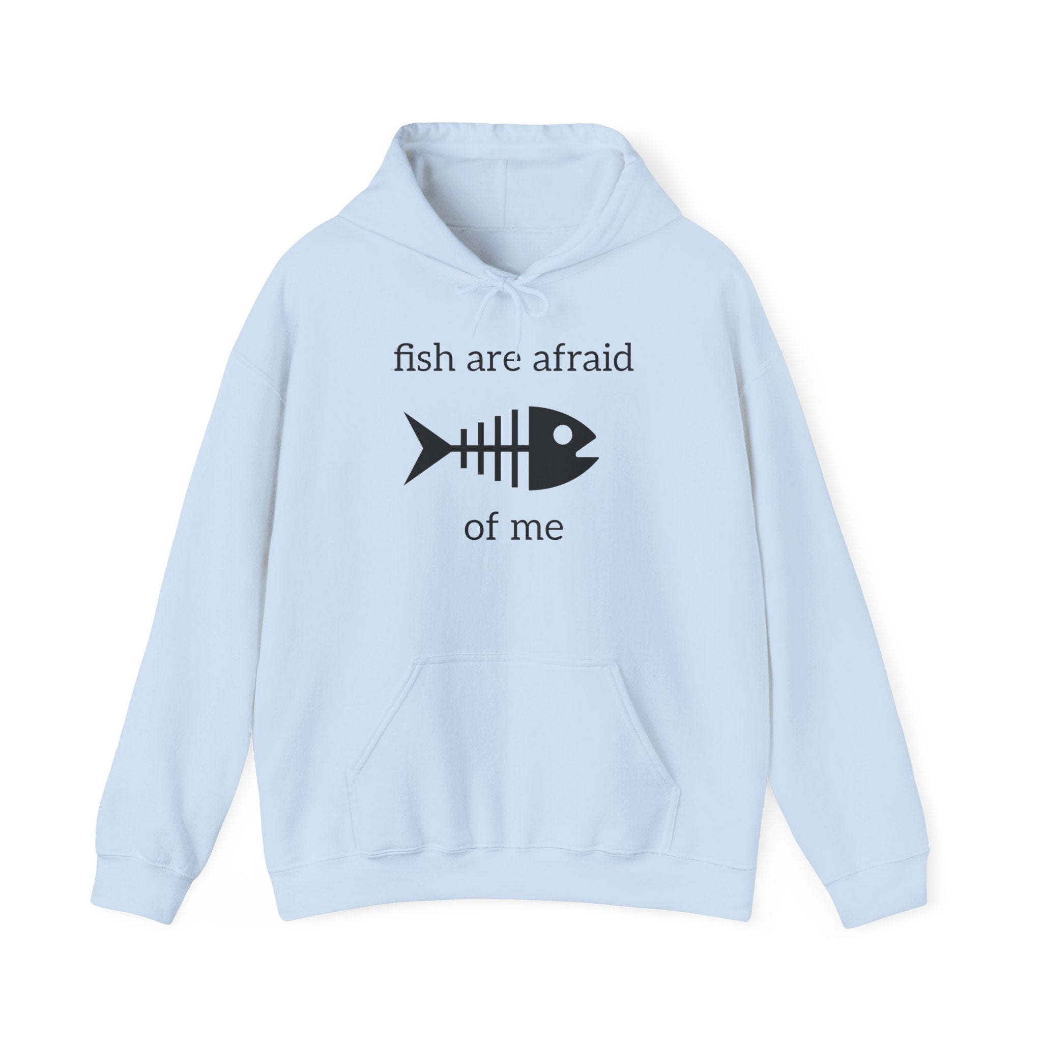 Funny fishing skeleton fish hoodie