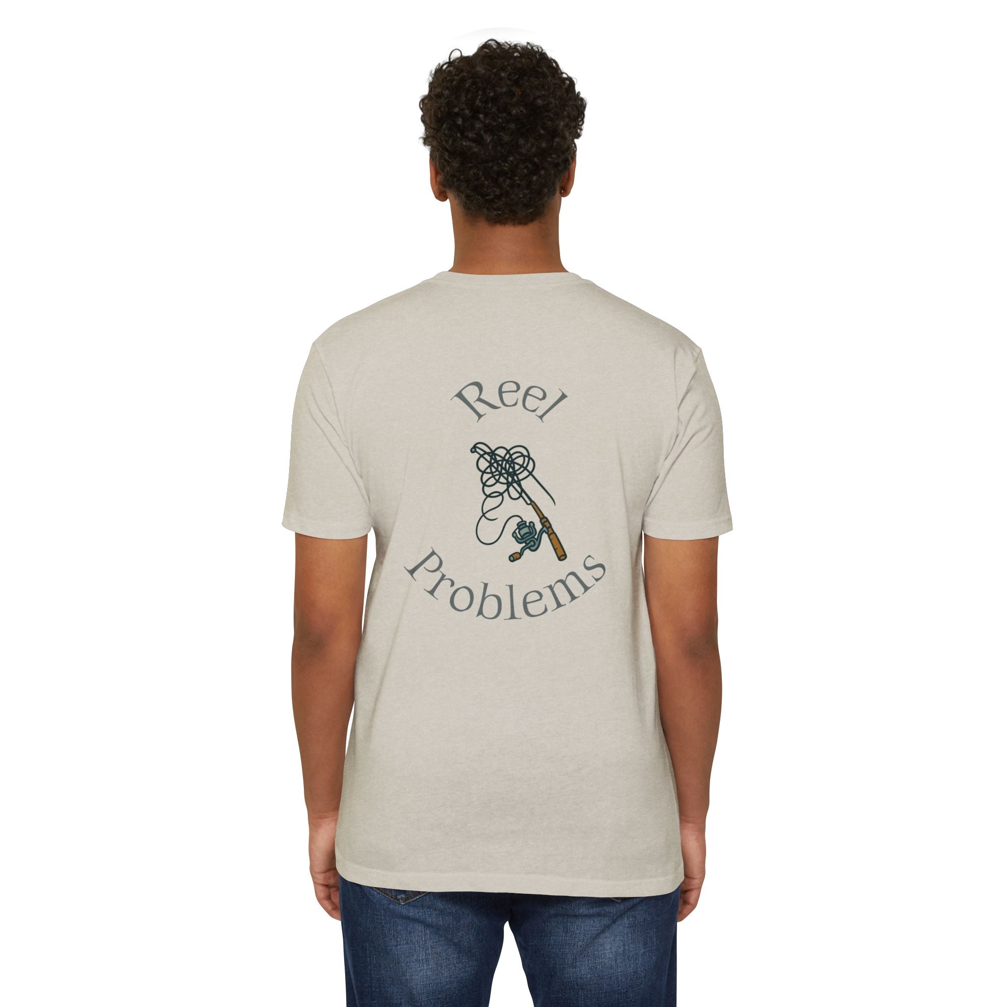 🎣☸️Reel Problems T-Shirt – Funny Fishing Tee by Smart & Funny Brand
