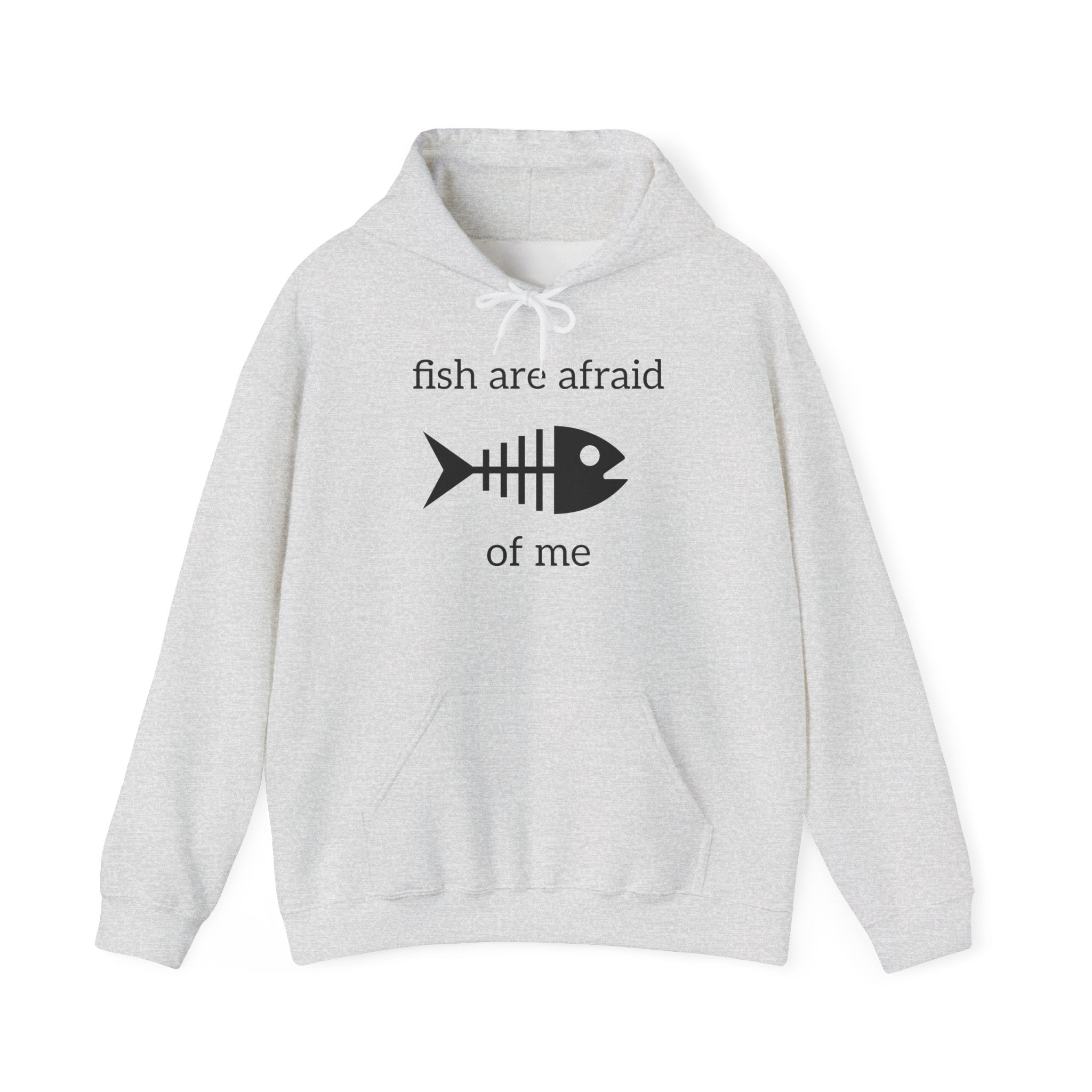 Funny fishing skeleton fish hoodie