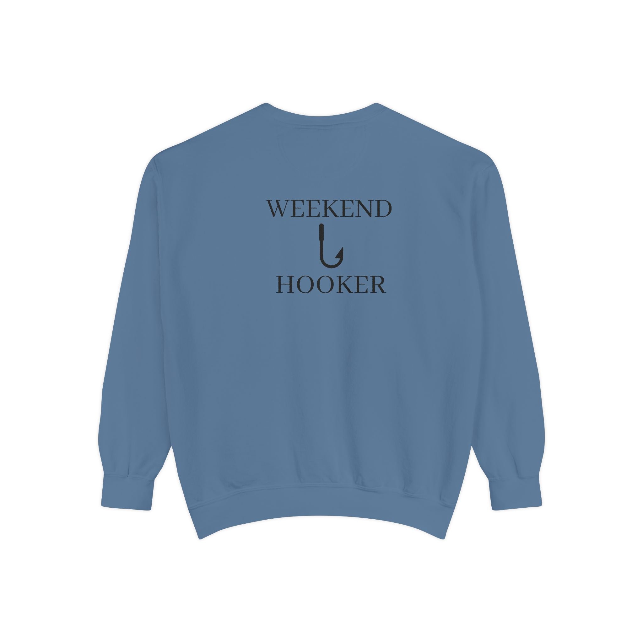 Funny fishing weekend hooker sweatshirt