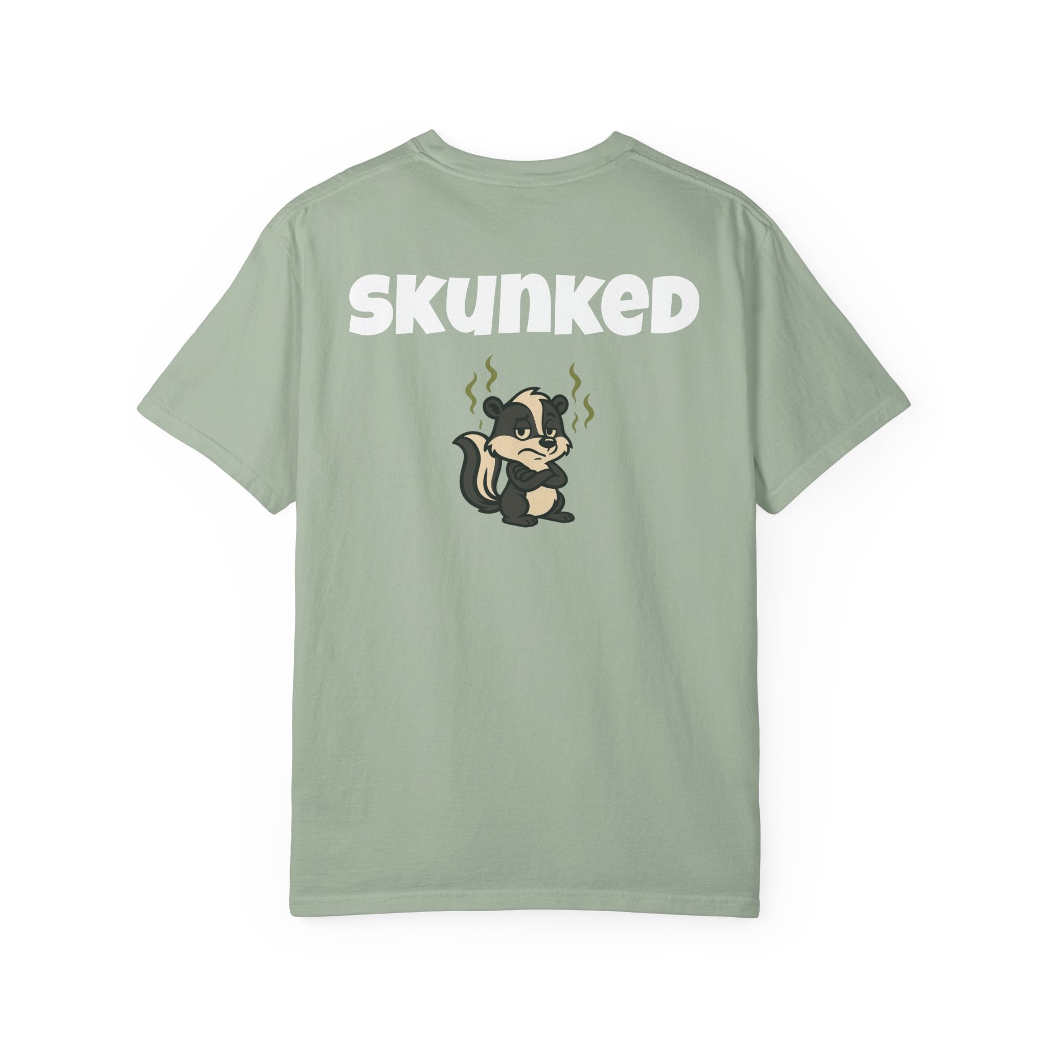 Funny fishing skunked tee