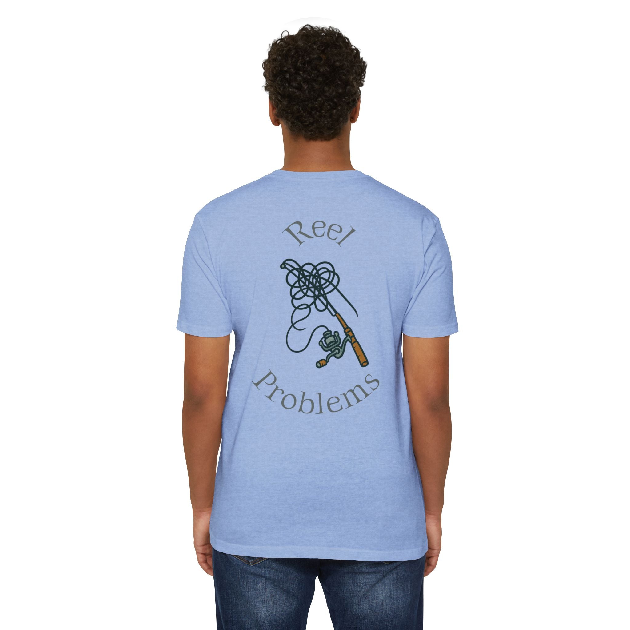 🎣☸️Reel Problems T-Shirt – Funny Fishing Tee by Smart & Funny Brand