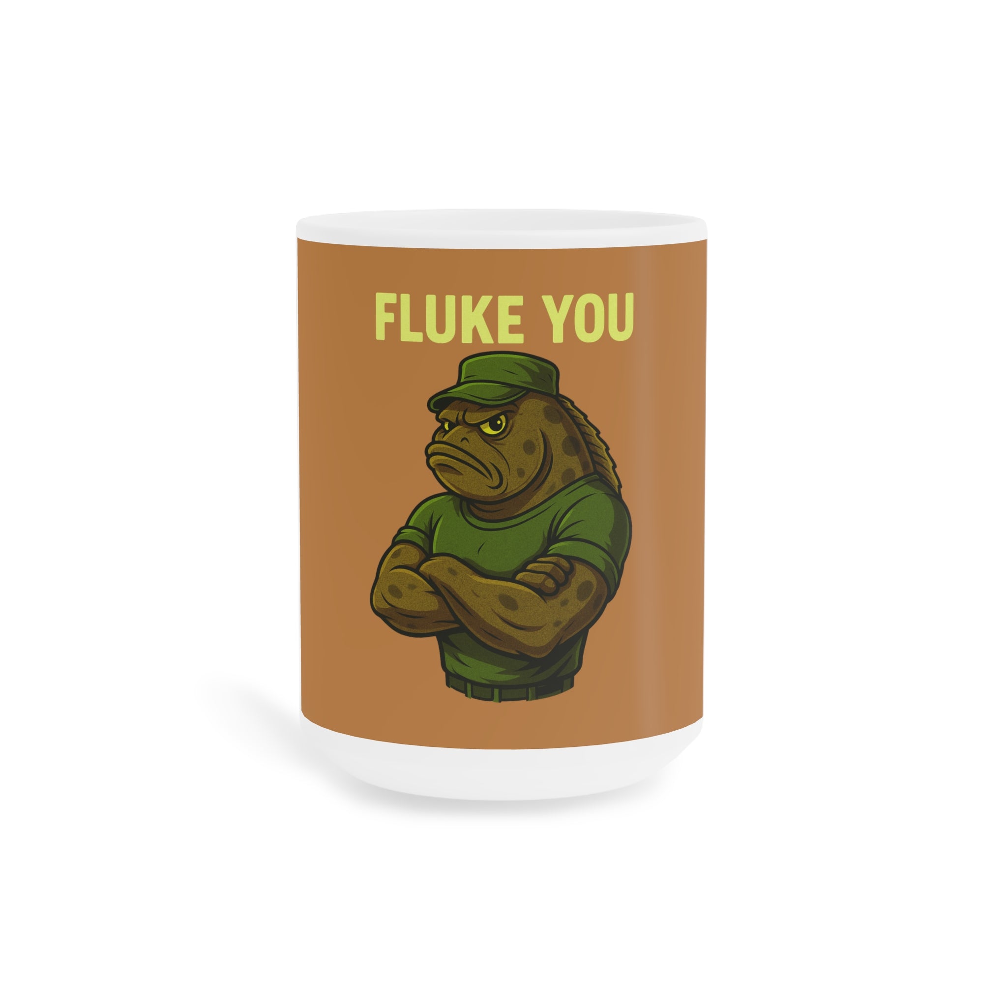 Funny fishing fluke you mug