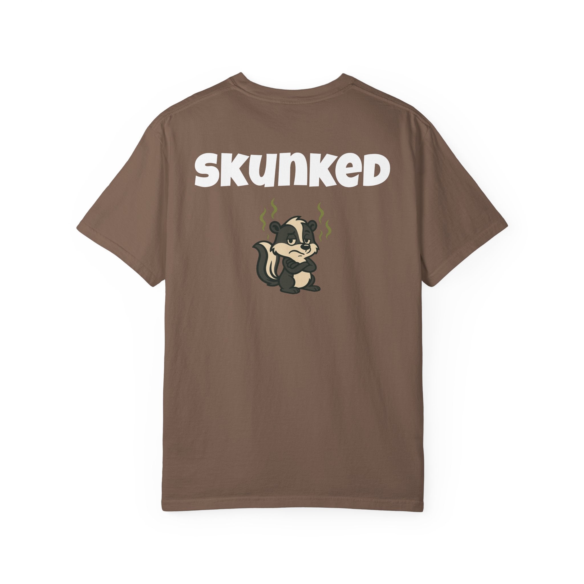 Funny fishing skunked tee
